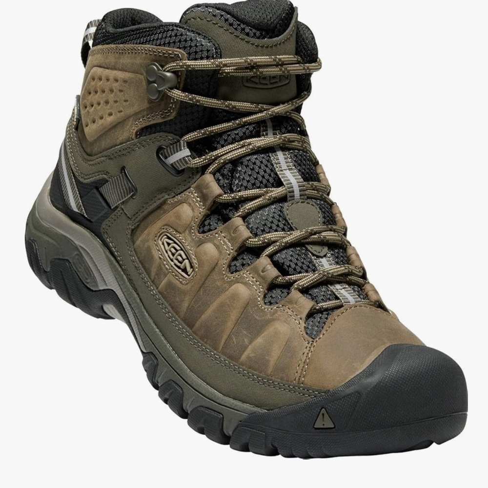 KEEN Men's Targhee III Brown and Black Hiking Boots